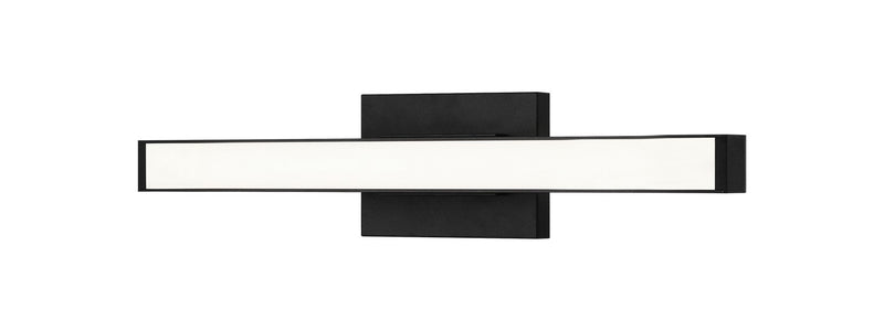 Matteo Lighting W80818MB LED Vanity, Matte Black