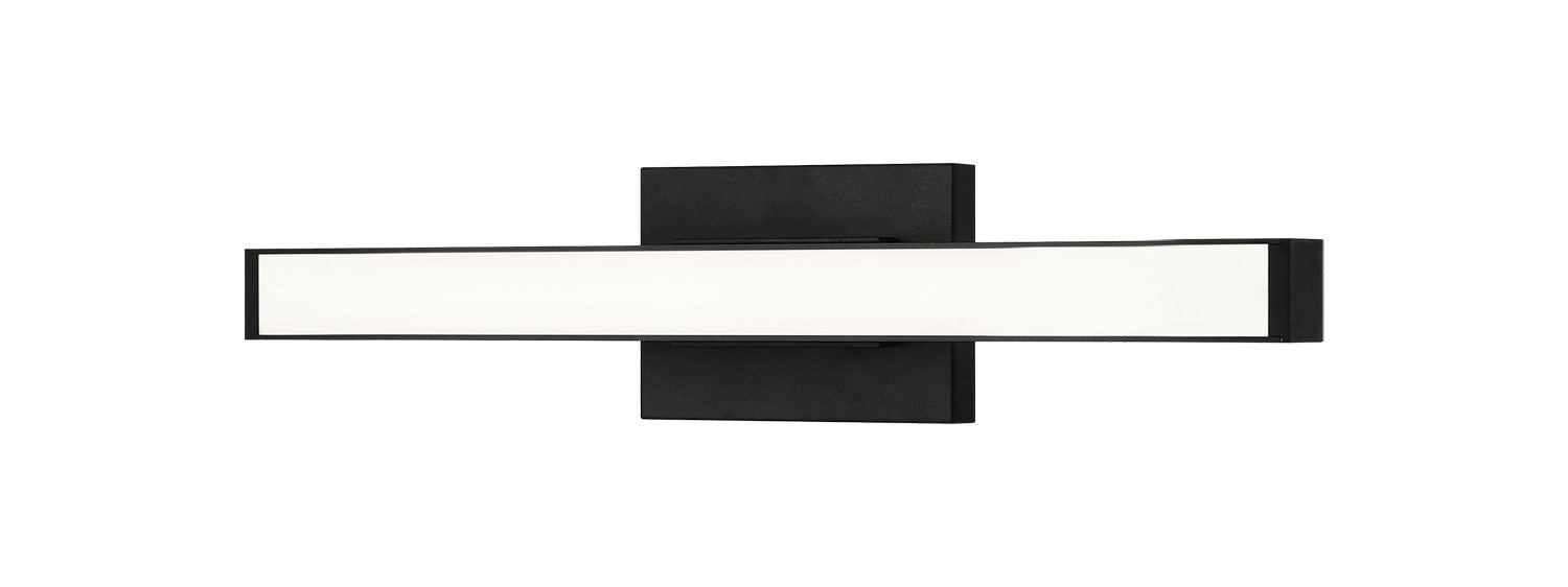 Matteo Lighting W80818MB LED Vanity, Matte Black