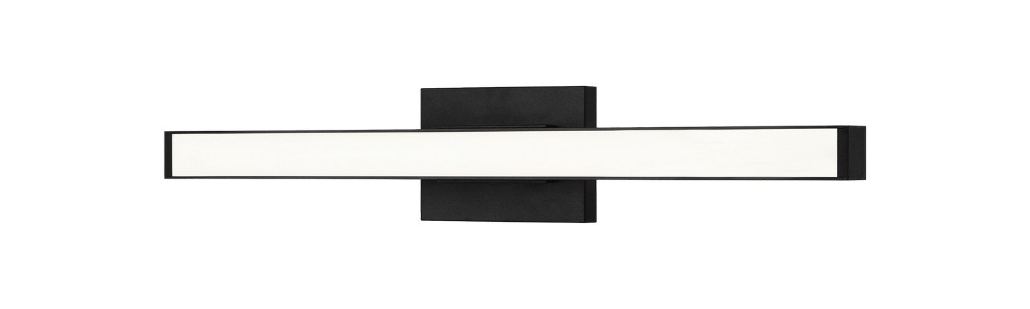 Matteo Lighting W80824MB LED Vanity, Matte Black
