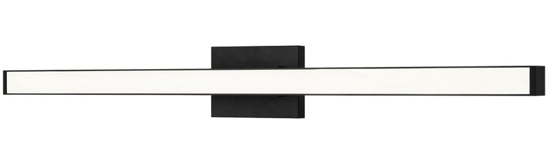 Matteo Lighting W80833MB LED Vanity, Matte Black