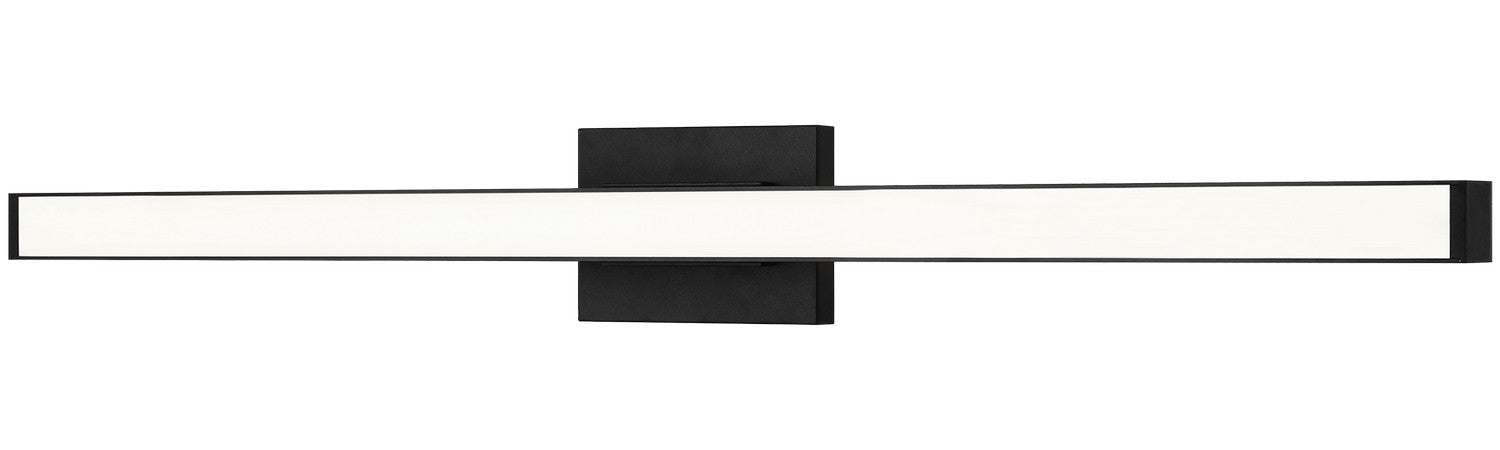 Matteo Lighting W80833MB LED Vanity, Matte Black