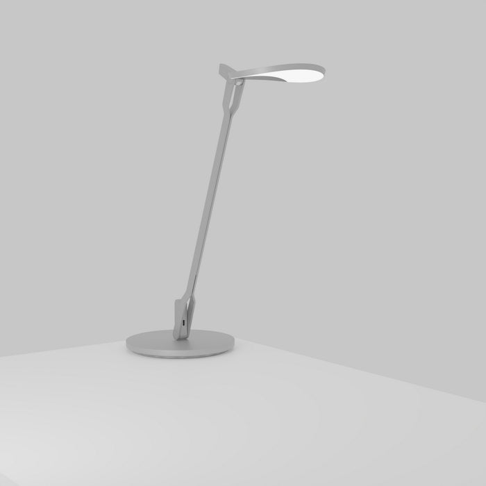 Koncept SPY-SIL-PRA-DSK LED Desk Lamp, Silver