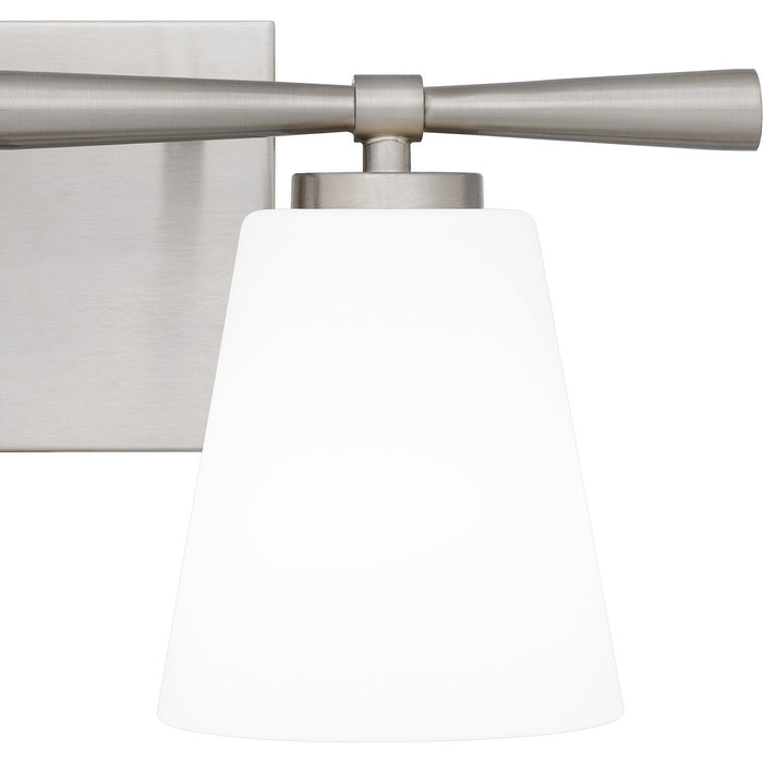 Quoizel BID8616BN Two Light Bath, Brushed Nickel