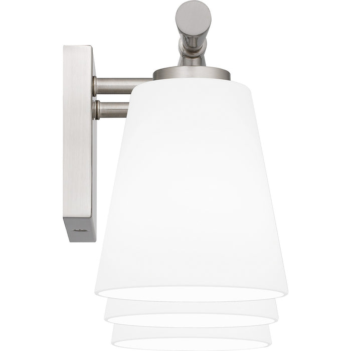 Quoizel BID8623BN Three Light Bath, Brushed Nickel