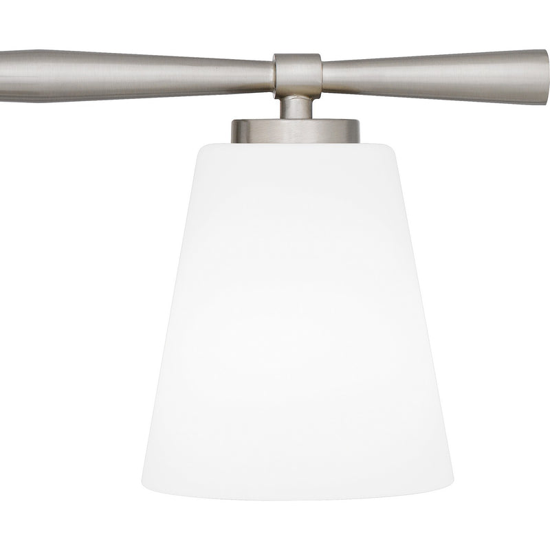 Quoizel BID8623BN Three Light Bath, Brushed Nickel