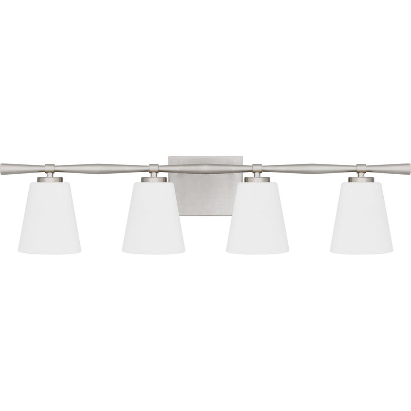 Quoizel BID8631BN Four Light Bath, Brushed Nickel