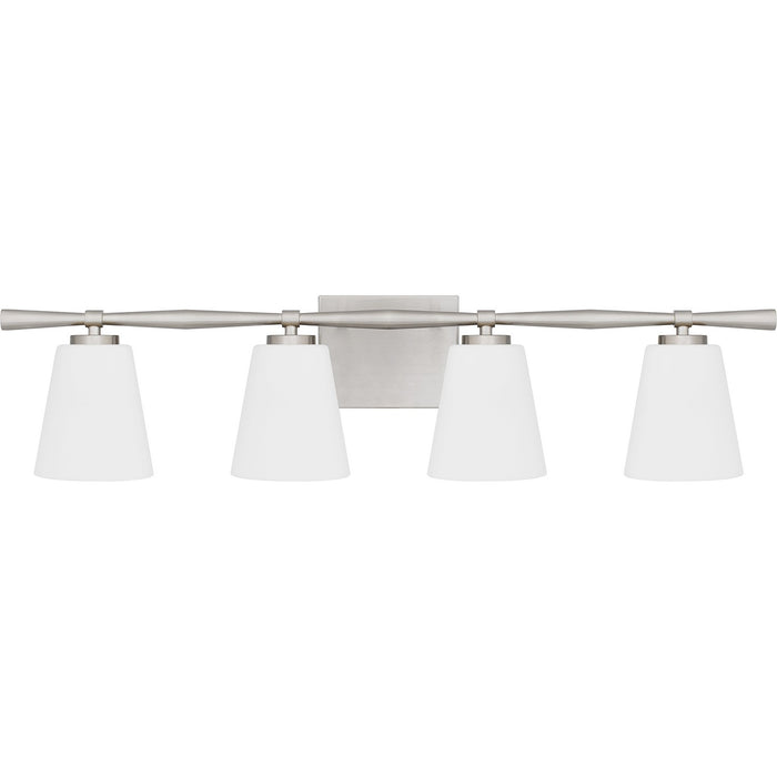 Quoizel BID8631BN Four Light Bath, Brushed Nickel