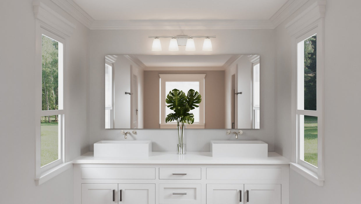 Quoizel BID8631BN Four Light Bath, Brushed Nickel