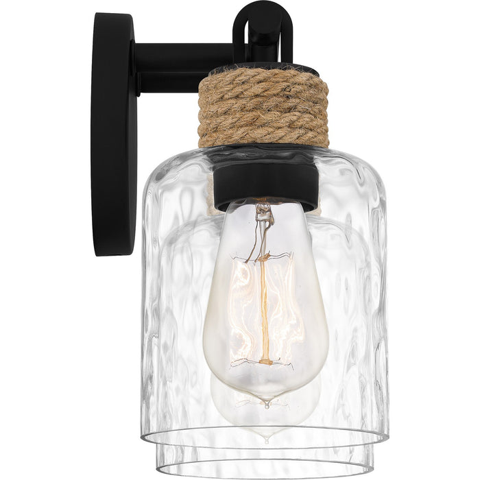 Quoizel BTC8614MBK Two Light Bath, Matte Black