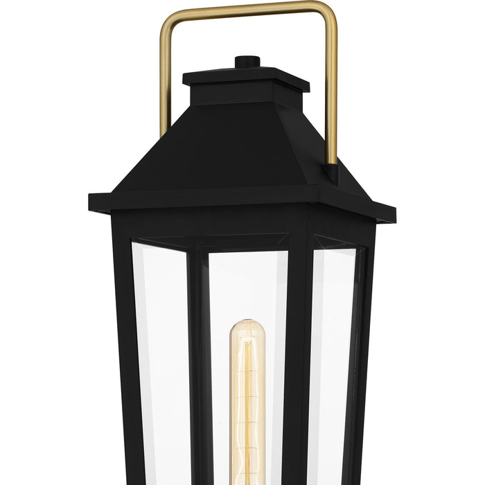 Quoizel BUK9007MBK One Light Outdoor Post Mount, Matte Black