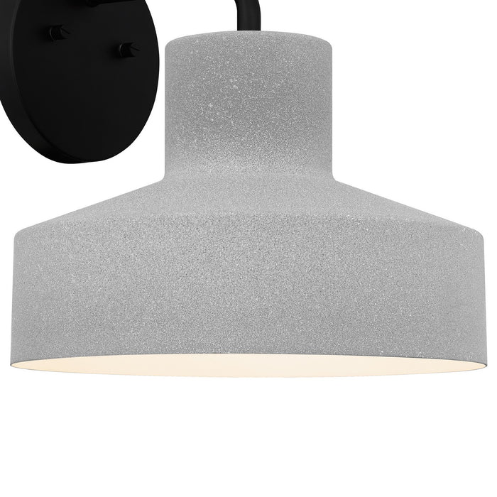 Quoizel CBL8412CNC One Light Outdoor Wall Mount, Concrete