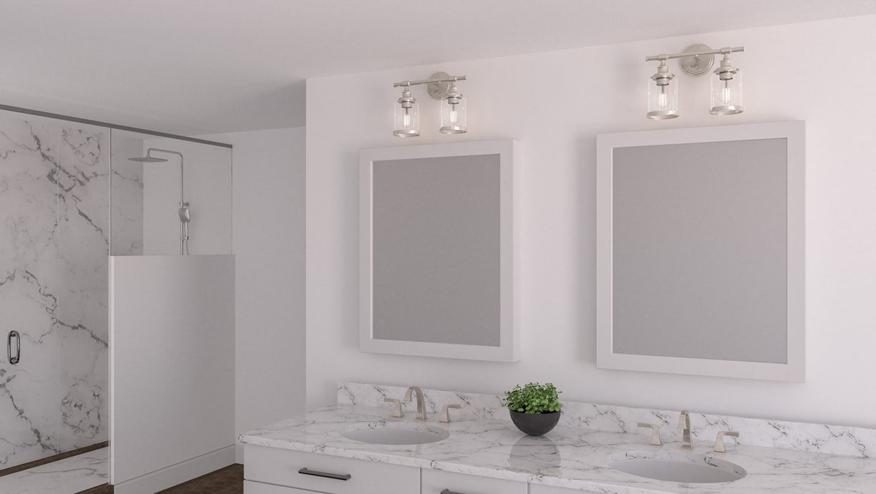 Quoizel DIX8615C Two Light Bath, Polished Chrome