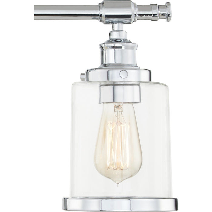 Quoizel DIX8623C Three Light Bath, Polished Chrome