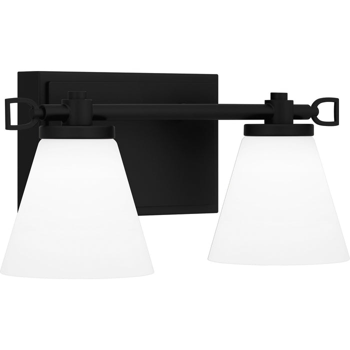 Quoizel DNL8613MBK LED Bath, Matte Black
