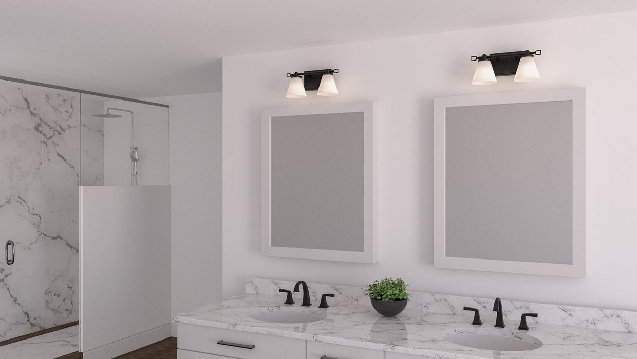 Quoizel DNL8613MBK LED Bath, Matte Black