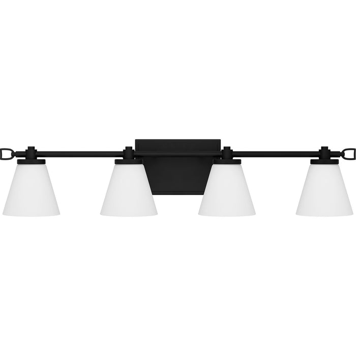 Quoizel DNL8629MBK LED Bath, Matte Black