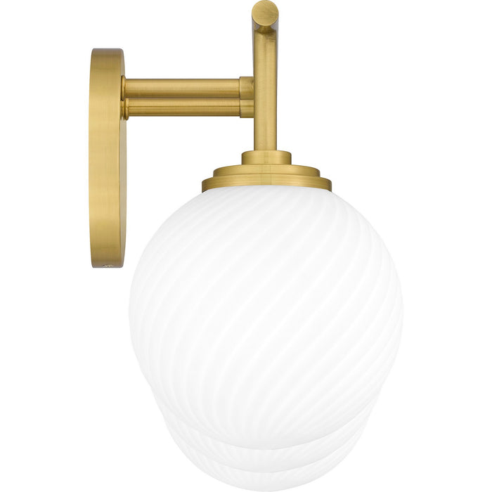 Quoizel ELO8624AB Three Light Bath, Aged Brass