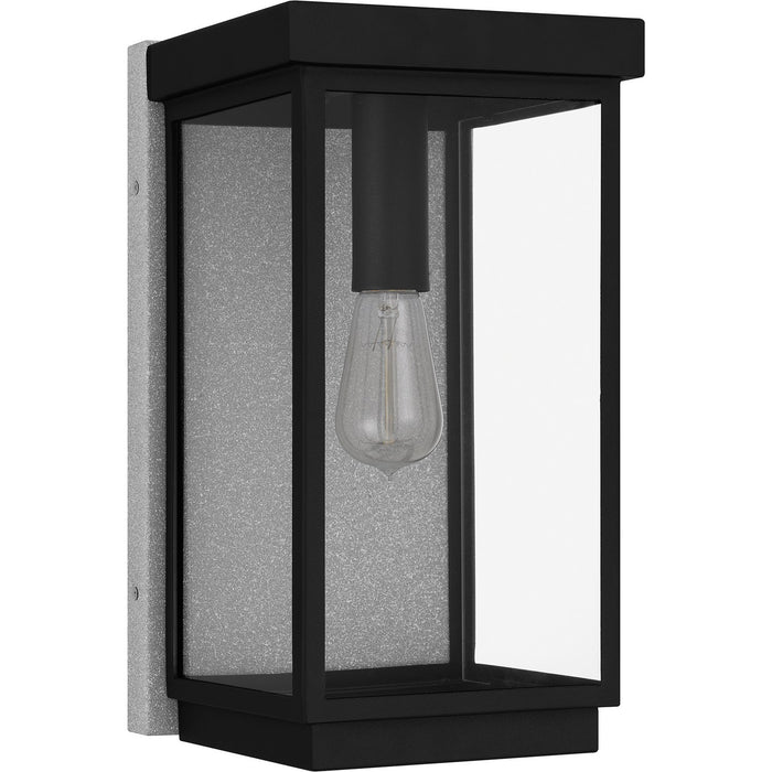 Quoizel EZR8408EK One Light Outdoor Wall Mount, Earth Black