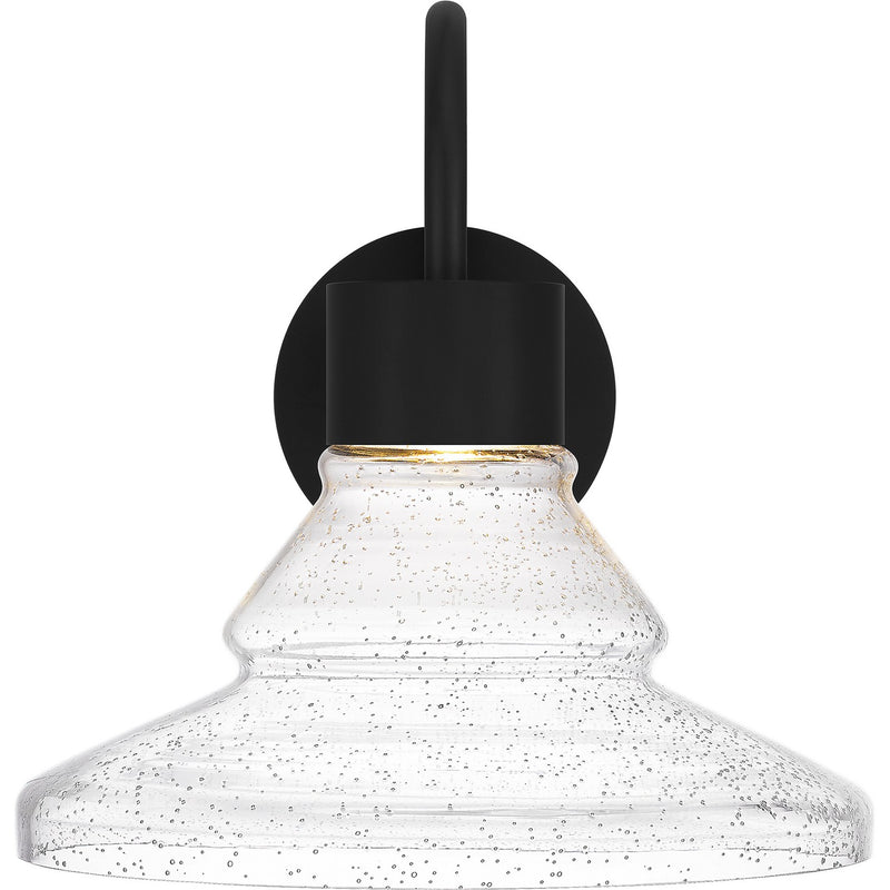 Quoizel FLX8412MBK LED Outdoor Lantern, Matte Black