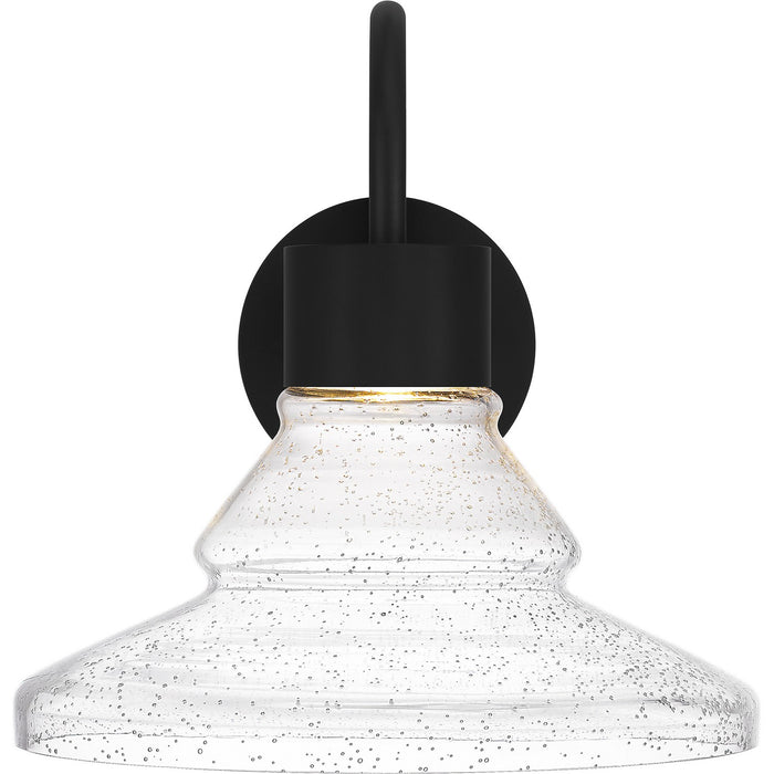 Quoizel FLX8412MBK LED Outdoor Lantern, Matte Black