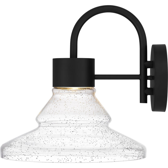 Quoizel FLX8412MBK LED Outdoor Lantern, Matte Black