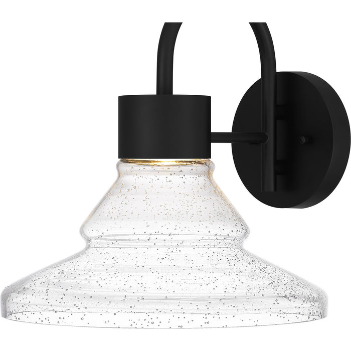 Quoizel FLX8412MBK LED Outdoor Lantern, Matte Black