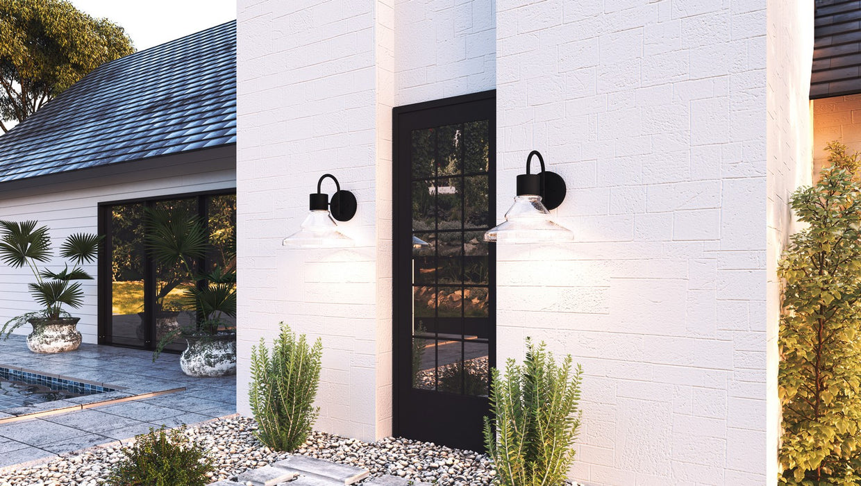Quoizel FLX8414MBK LED Outdoor Lantern, Matte Black