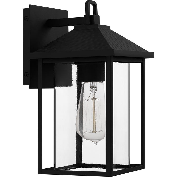 Quoizel FTC8406EK One Light Outdoor Wall Mount, Earth Black