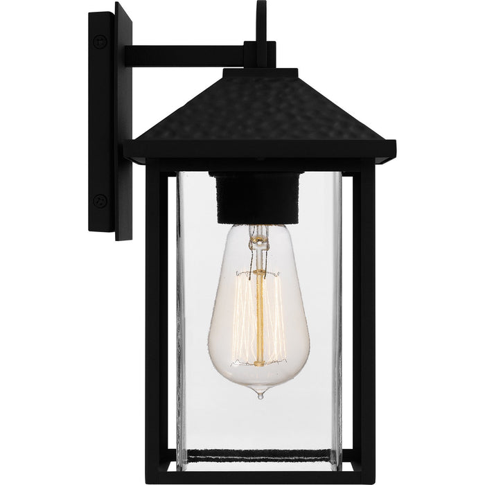 Quoizel FTC8406EK One Light Outdoor Wall Mount, Earth Black