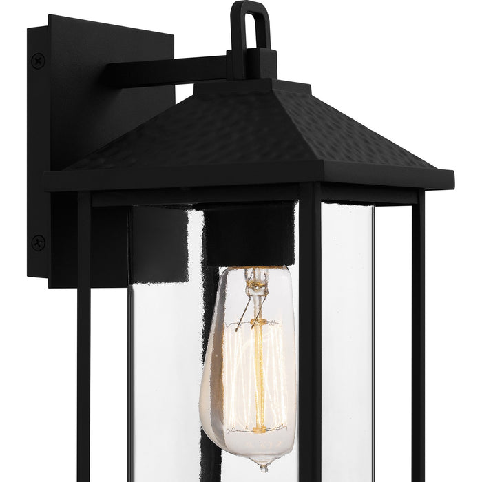 Quoizel FTC8406EK One Light Outdoor Wall Mount, Earth Black