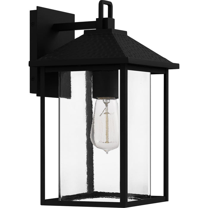 Quoizel FTC8408EK One Light Outdoor Wall Mount, Earth Black