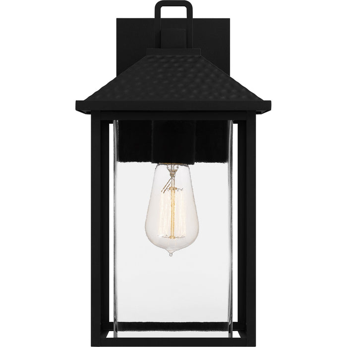 Quoizel FTC8408EK One Light Outdoor Wall Mount, Earth Black