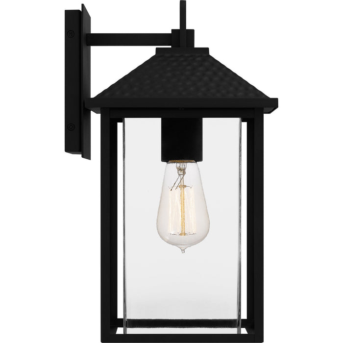 Quoizel FTC8408EK One Light Outdoor Wall Mount, Earth Black