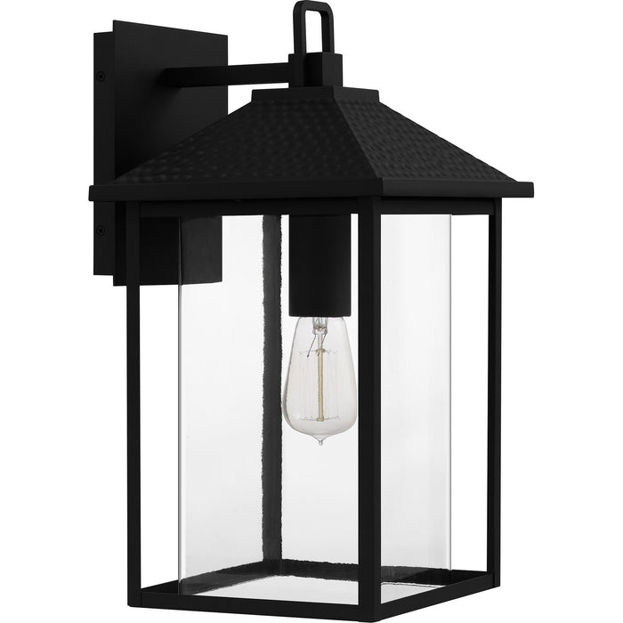 Quoizel FTC8410EK One Light Outdoor Wall Mount, Earth Black