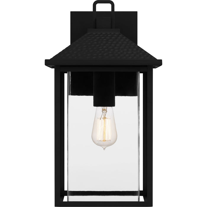 Quoizel FTC8410EK One Light Outdoor Wall Mount, Earth Black