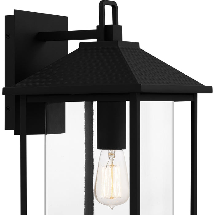 Quoizel FTC8410EK One Light Outdoor Wall Mount, Earth Black
