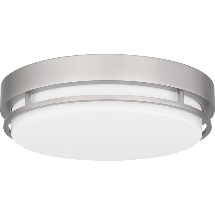 Quoizel HAL1612BN LED Flush Mount, Brushed Nickel
