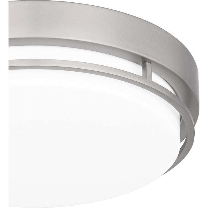 Quoizel HAL1612BN LED Flush Mount, Brushed Nickel