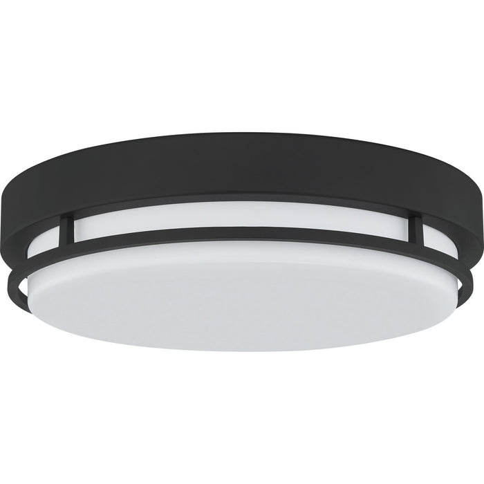 Quoizel HAL1614EK LED Flush Mount, Earth Black