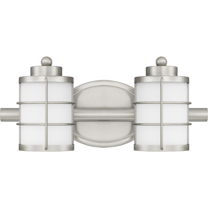 Quoizel HZT8615BN Two Light Bath, Brushed Nickel
