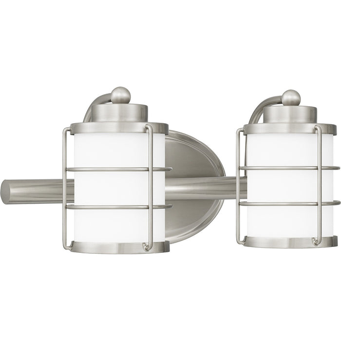 Quoizel HZT8615BN Two Light Bath, Brushed Nickel