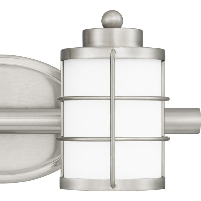 Quoizel HZT8615BN Two Light Bath, Brushed Nickel