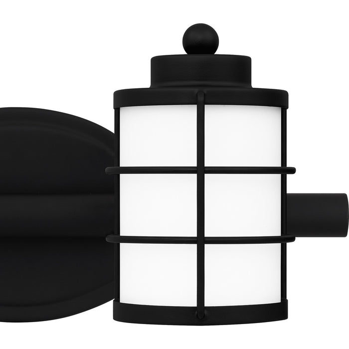 Quoizel HZT8615MBK Two Light Bath, Matte Black