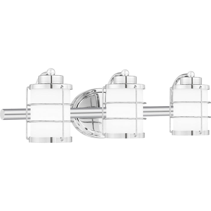 Quoizel HZT8623C Three Light Bath, Polished Chrome