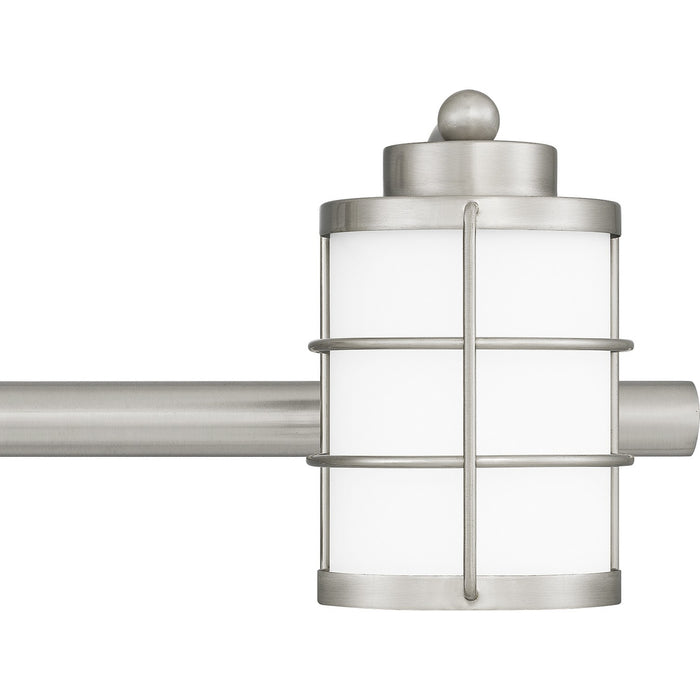 Quoizel HZT8631BN Four Light Bath, Brushed Nickel