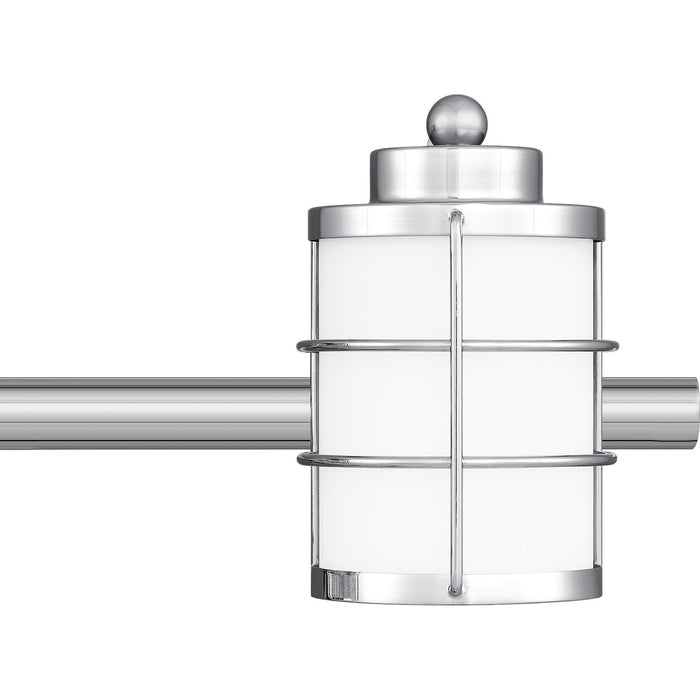 Quoizel HZT8631C Four Light Bath, Polished Chrome