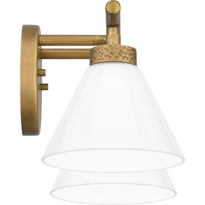 Quoizel IRA8615WS Two Light Bath, Weathered Brass