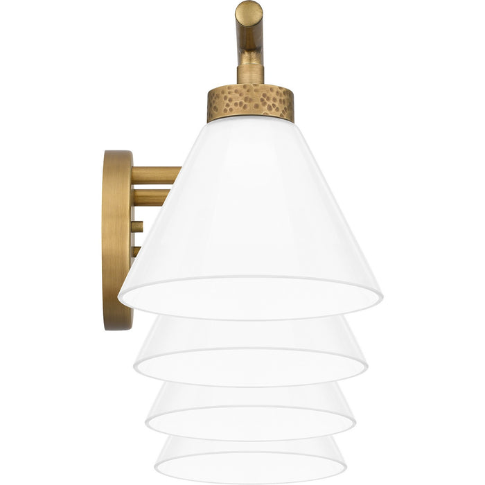 Quoizel IRA8631WS Four Light Bath, Weathered Brass