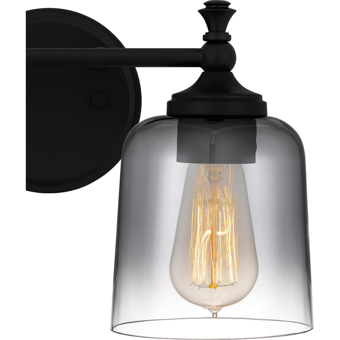 Quoizel JEN8614MBK Two Light Bath, Matte Black