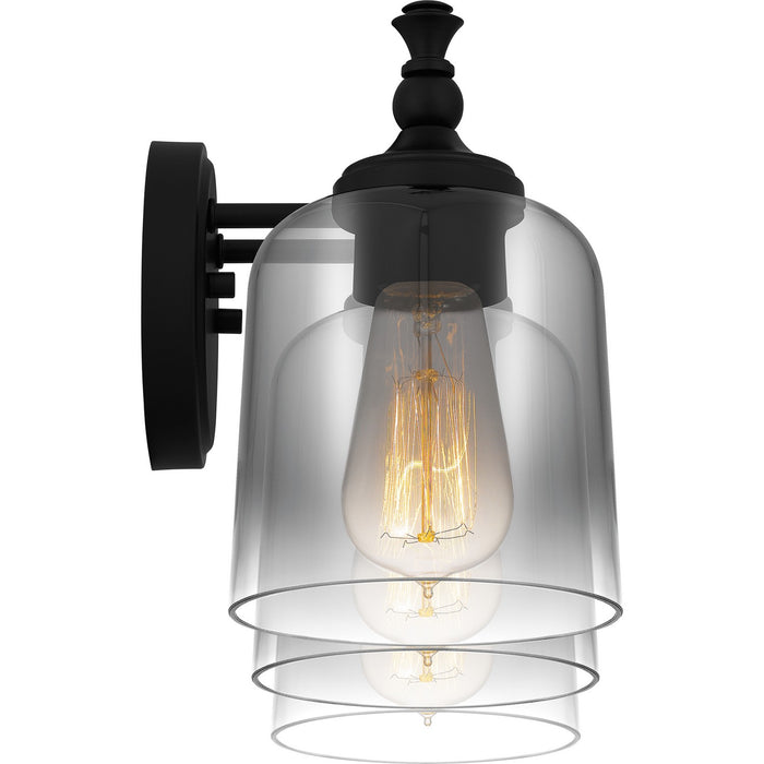 Quoizel JEN8624MBK Three Light Bath, Matte Black
